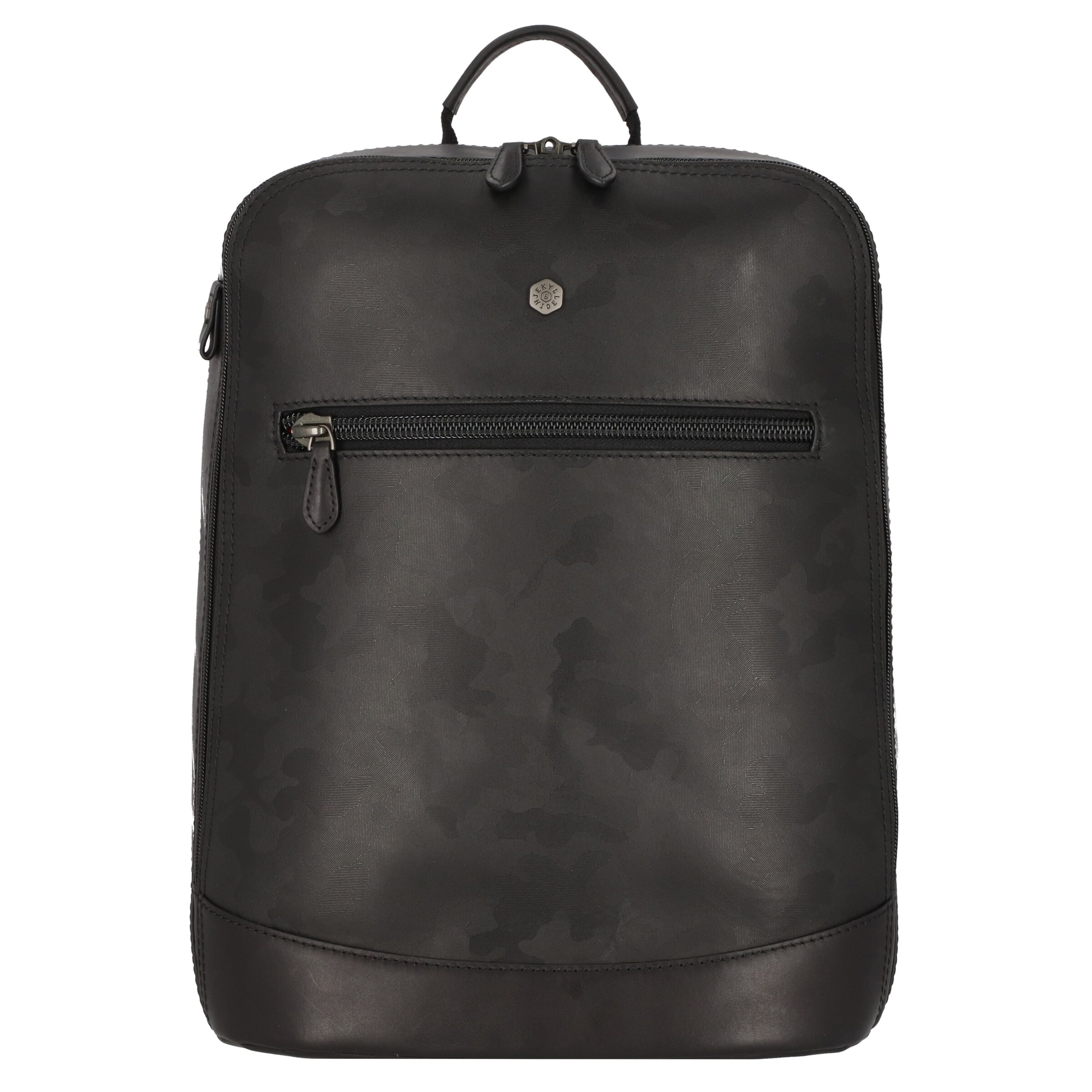 Jekyll & Hide Rucksack 'Havana' in Schwarz: Vorderseite