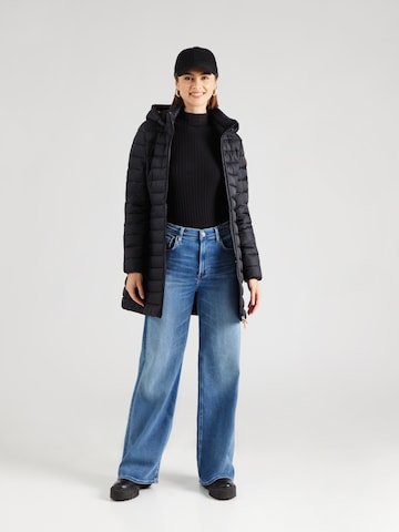 Manteau mi-saison 'CAROL' SAVE THE DUCK en noir