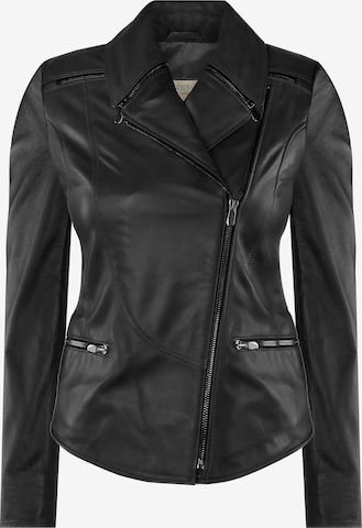Giorgio di Mare Between-Season Jacket in Black: front