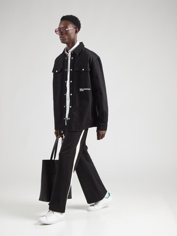 KARL LAGERFELD JEANS Демисезонная куртка в Черный