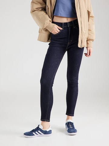 LEVI'S ® Skinny Jeans 'Retro High Skinny' in Blauw: voorkant