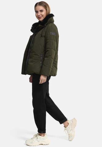 NAVAHOO Winter Jacket 'Frostii XIV' in Green