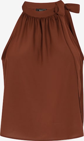 fainaTop 'Fashion Look' - smeđa boja: prednji dio