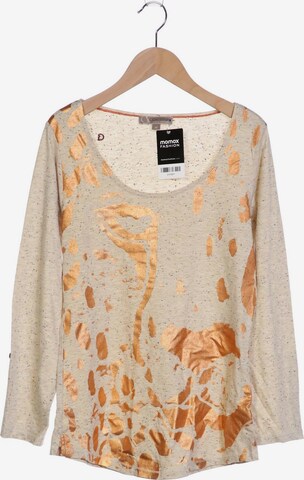 COMMA Langarmshirt S in Beige: predná strana