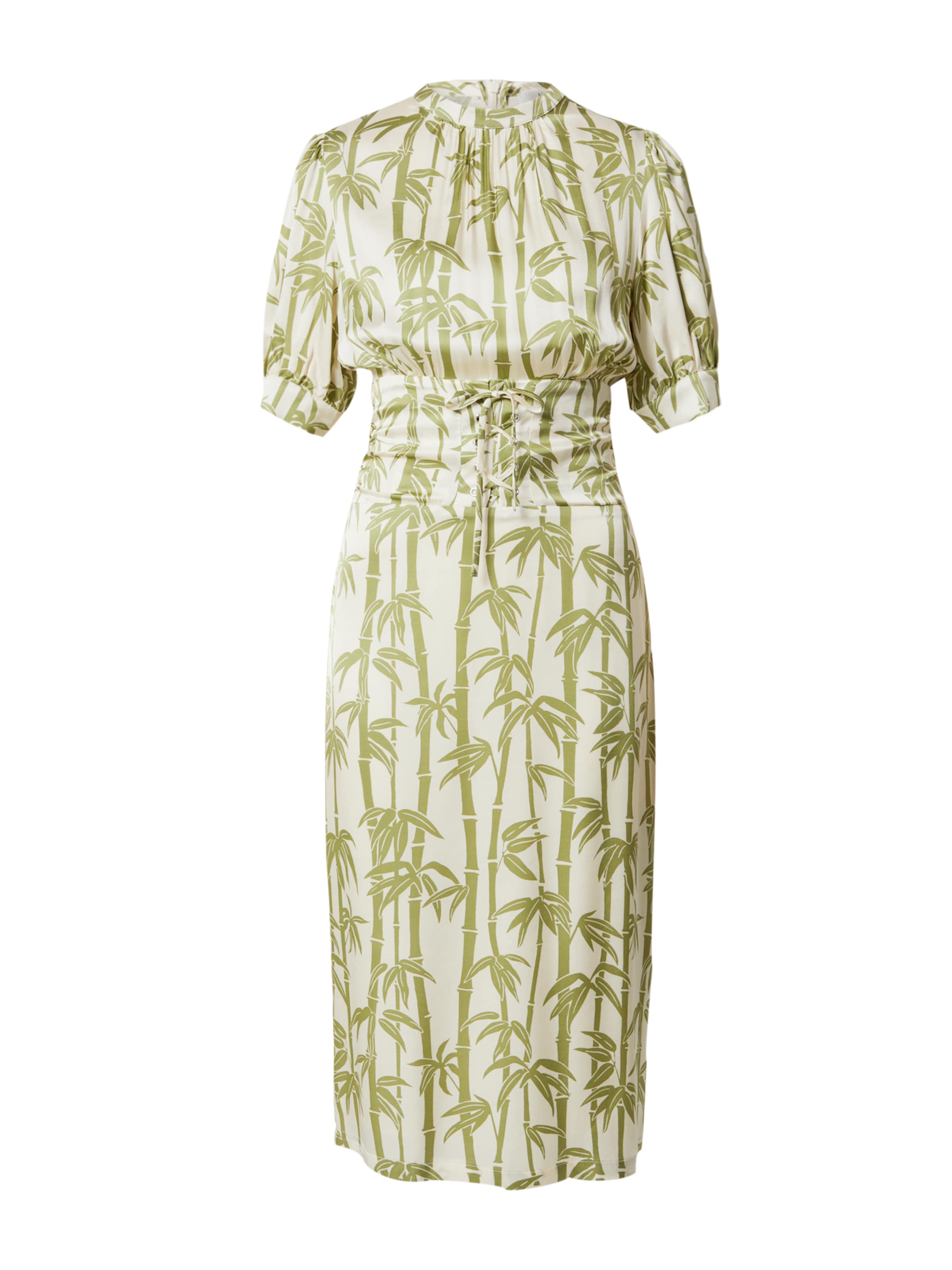 Katy Perry exclusive for ABOUT YOU Kleid 'Ella' in creme / grün, Produktansicht