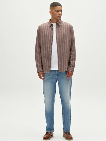 Regular fit Camicia 'Sven' di GABBA in arancione