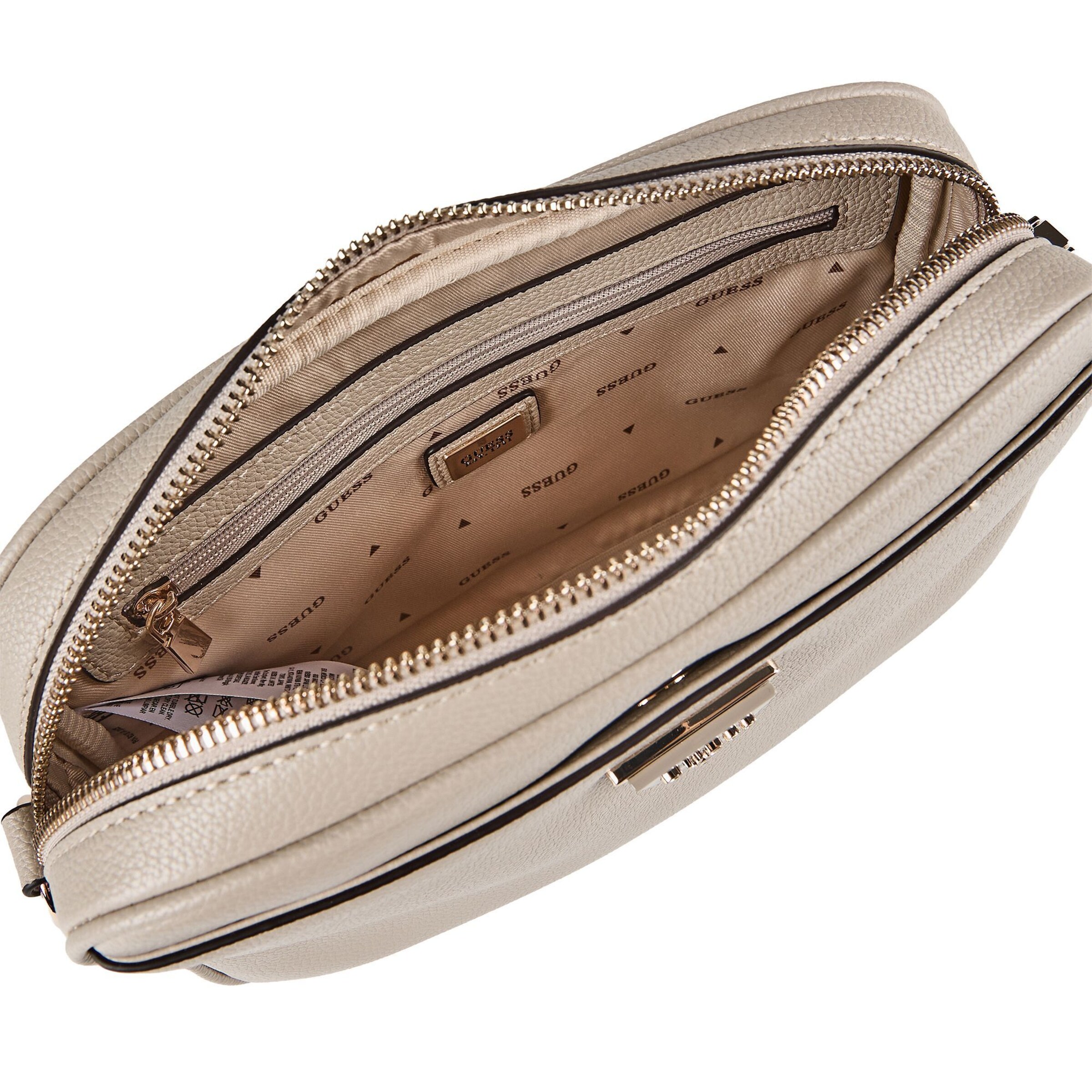 Sac à bandoulière 'Meridian II' GUESS en beige