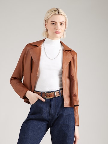 Maze Демисезонная куртка в Коричневый: спереди