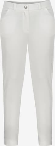 Regular Pantalon 'MELA' Karko en blanc : devant