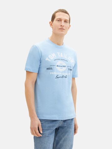 TOM TAILOR T-Shirt in Blau