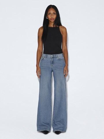 Dr. Denim Slim fit Jeans 'Zila Mid Wide' in Blue