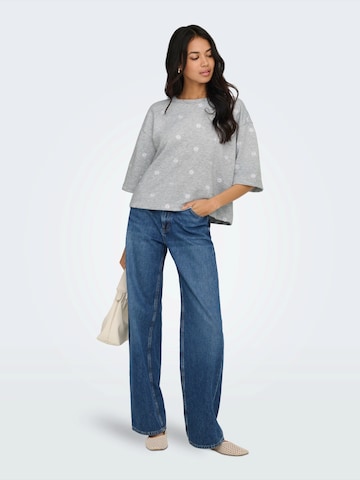 Felpa 'ONLLUNA' di ONLY in grigio