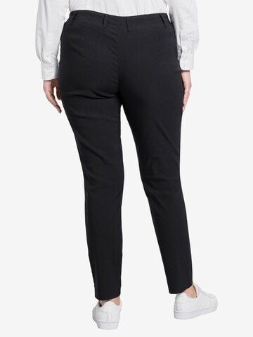 SHEEGO Slim fit Trousers in Black