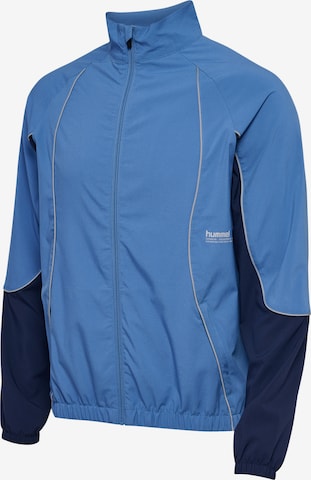 Hummel Sportjacke 'Pulse' in Blau: Vorderseite