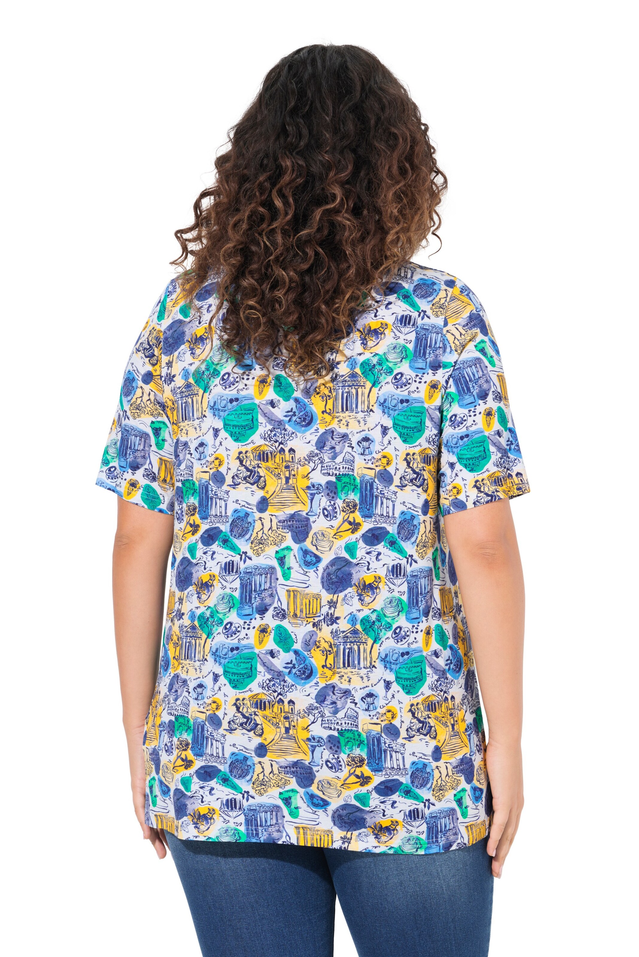 Ulla Popken Shirt in Blue