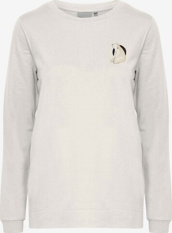 Sweat-shirt 'Polar Bear' WESTMARK LONDON en beige : devant