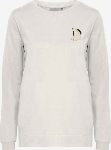 WESTMARK LONDON Sweatshirt 'Polar Bear' in Beige: predná strana