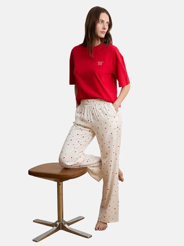 Pantaloncini da pigiama 'Bandana' di ETAM in bianco
