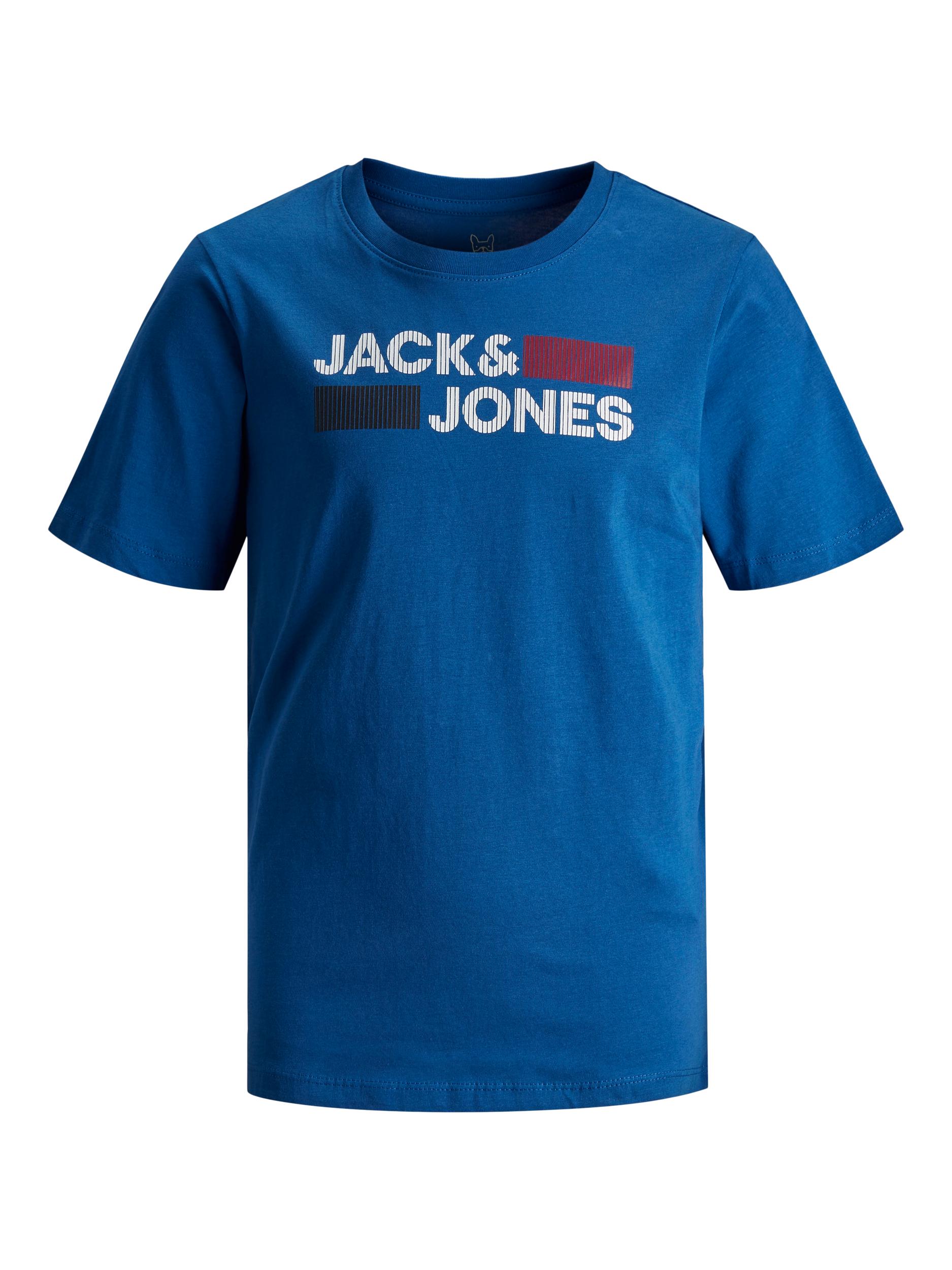 dGHSL Bambini Jack & Jones Junior Maglietta in Blu Reale dGHSL Bambini Jack & Jones Junior Maglietta in Blu Reale