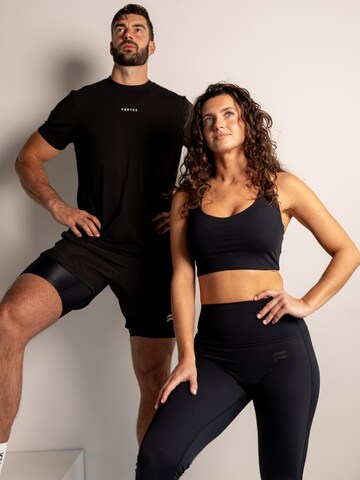 Fortex Fitness Classic Sports bra 'Everyday' in Black