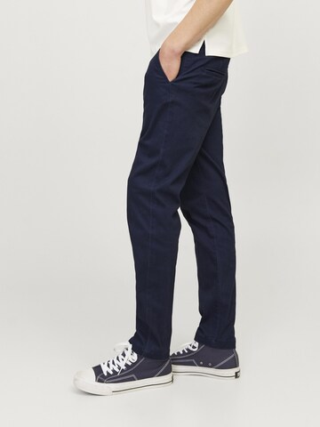 JACK & JONES Slimfit Hose 'JPSTMarco JJDave' in Blau
