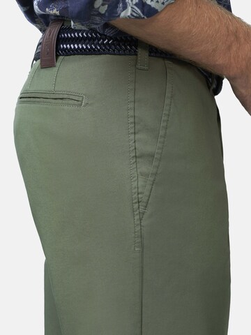 Regular Pantalon chino 'M5 Chino 1-6010' MEYER en vert