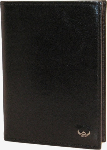 GOLDEN HEAD Wallet 'Colorado' in Black: front