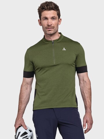 Schöffel Tricot 'Pinega' in Groen: voorkant