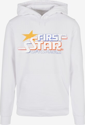 F4NT4STIC Sweatshirt 'SEVENSQUARED' in White: front