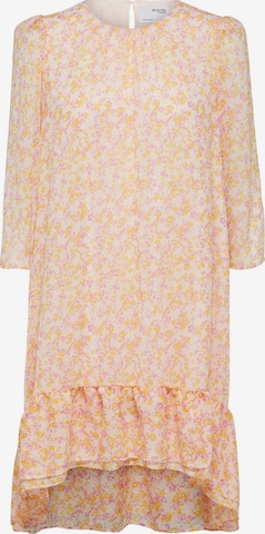 Selected Femme Curve Šaty 'Any-Gracy' - biela: predná strana
