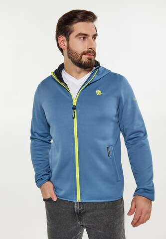 Veste mi-saison Schmuddelwedda en bleu : devant