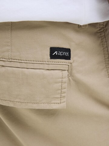 aprel Baggy Cargobukser i beige
