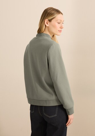 CECIL Blouson in Woll-Optik in Grün