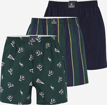 Boxers Polo Ralph Lauren en bleu : devant