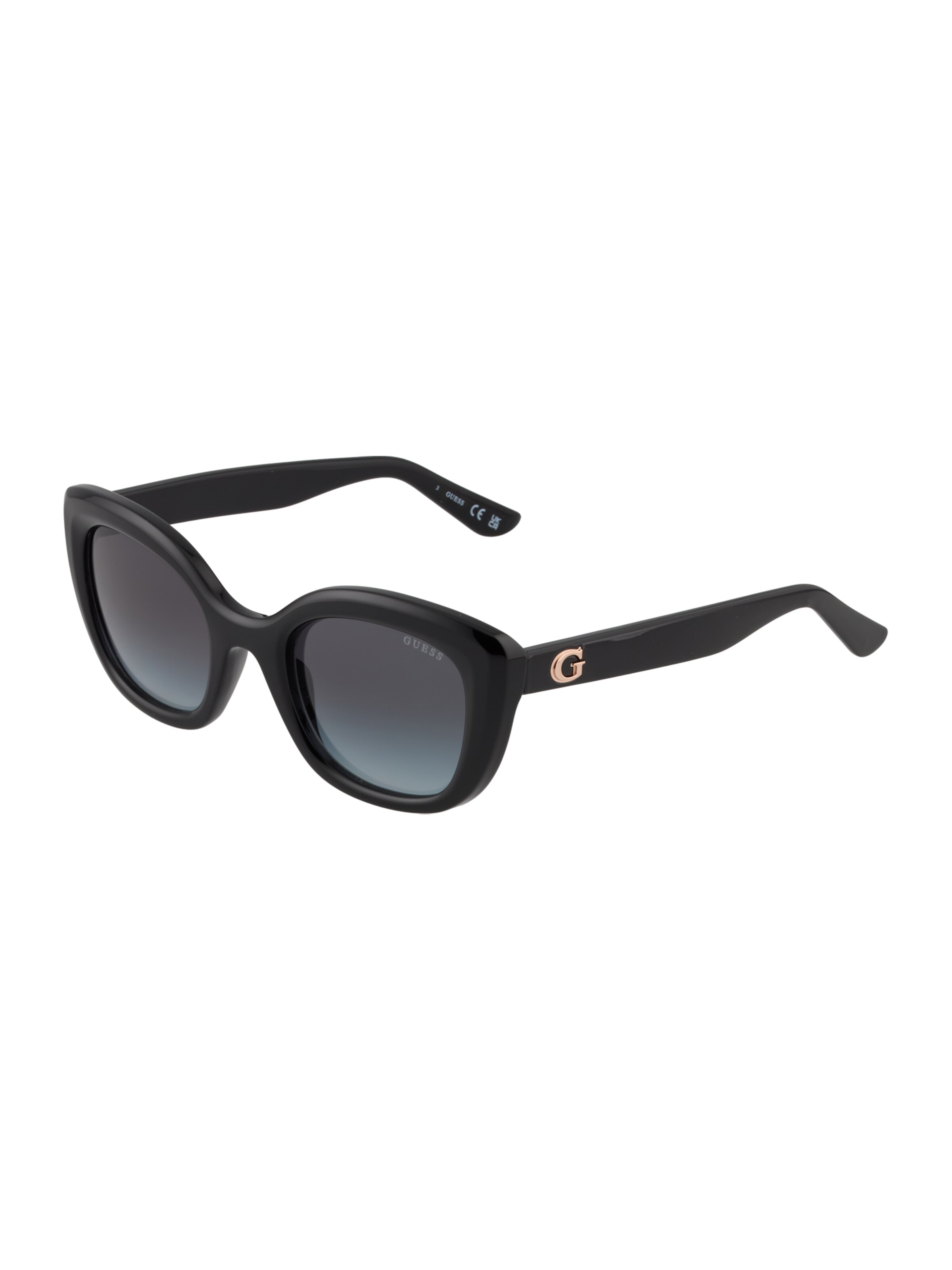 GUESS Sunglasses in Black: front