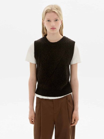 Thinking MU Sweater in Brown: front