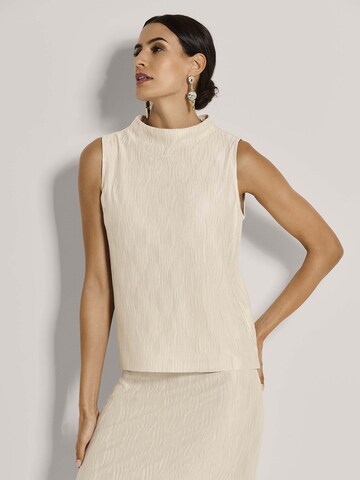 T-shirt MADELEINE en blanc : devant