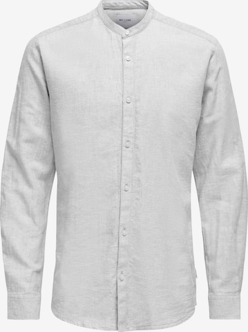 Only & Sons Button Up Shirt 'Caiden' in White: front