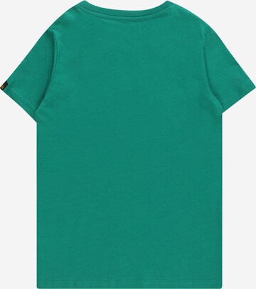 ALPHA INDUSTRIES Тениска в зелено