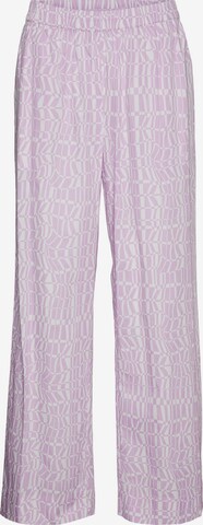 VERO MODA Loosefit Broek 'Sava' in Lila: voorkant