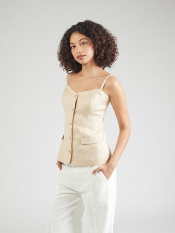 GUESS Top 'Isabeau' in Beige: front