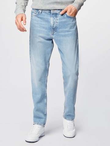 Jeans 'Chris' de la JACK & JONES pe albastru: față