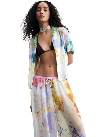 Desigual Wide Leg Hose in Mischfarben