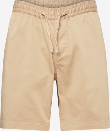 GANT Regular Broek in Beige: voorkant