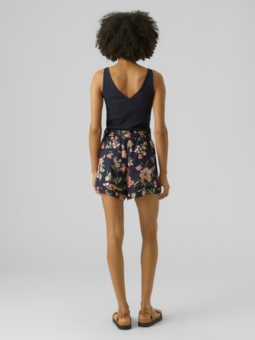 VERO MODA Regular Pants 'BUMPY' in Blue