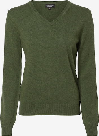 Pull-over Franco Callegari en vert : devant