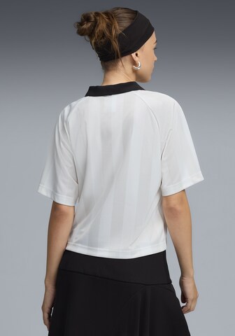 balta PUMA Sportiniai marškinėliai 'ESS'