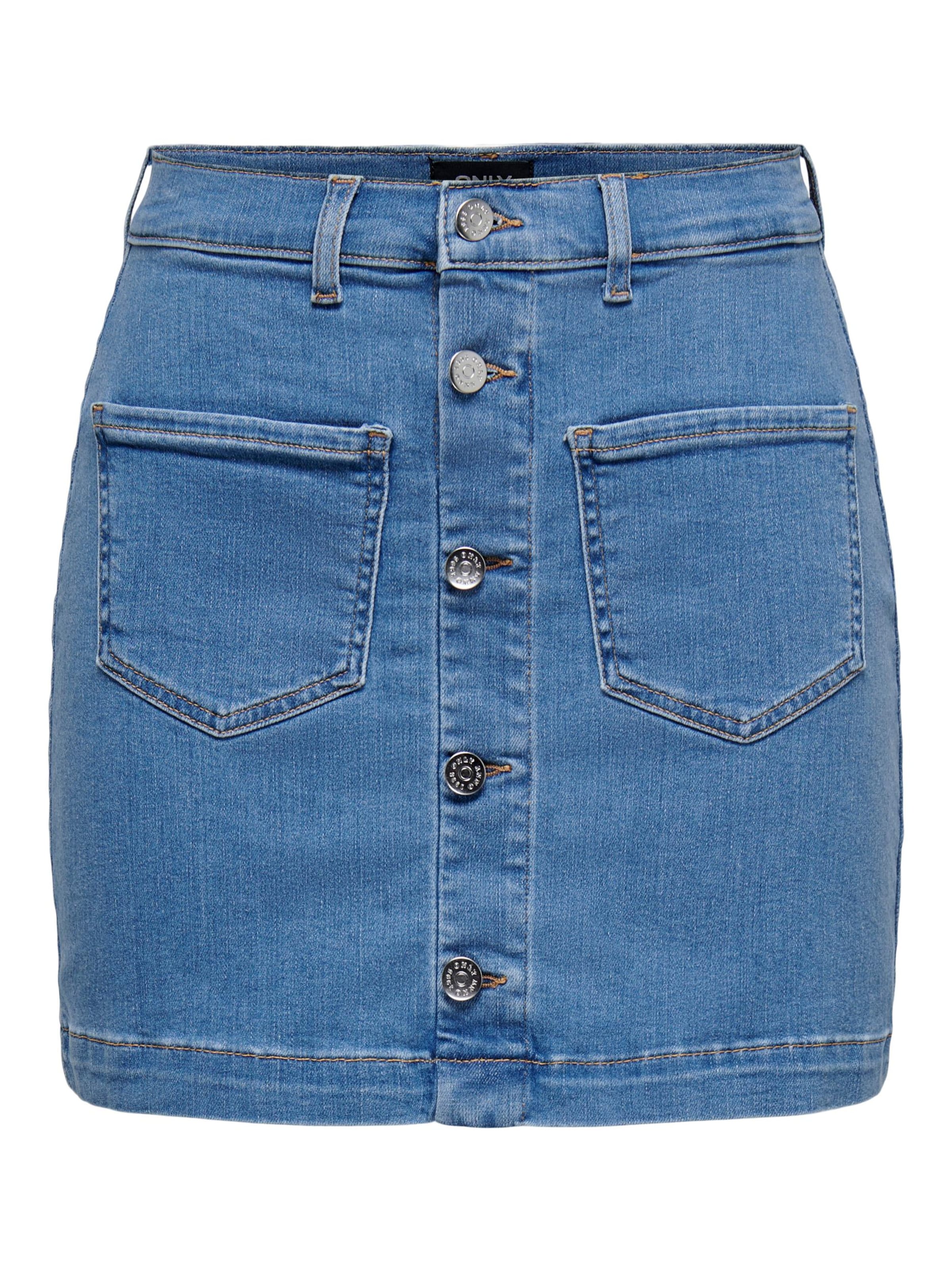 ONLY - Falda en azul: frente