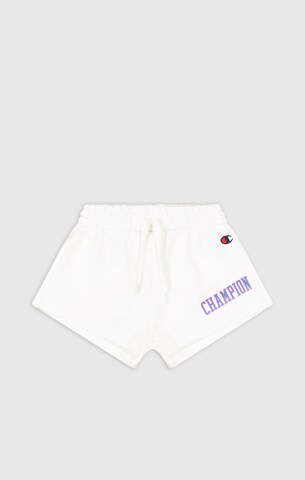 Regular Pantalon Champion Authentic Athletic Apparel en blanc : devant