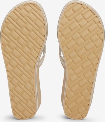 TOMMY HILFIGER T-Bar Sandals in Beige